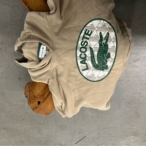Lacoste Tan Reptile Hoodie
